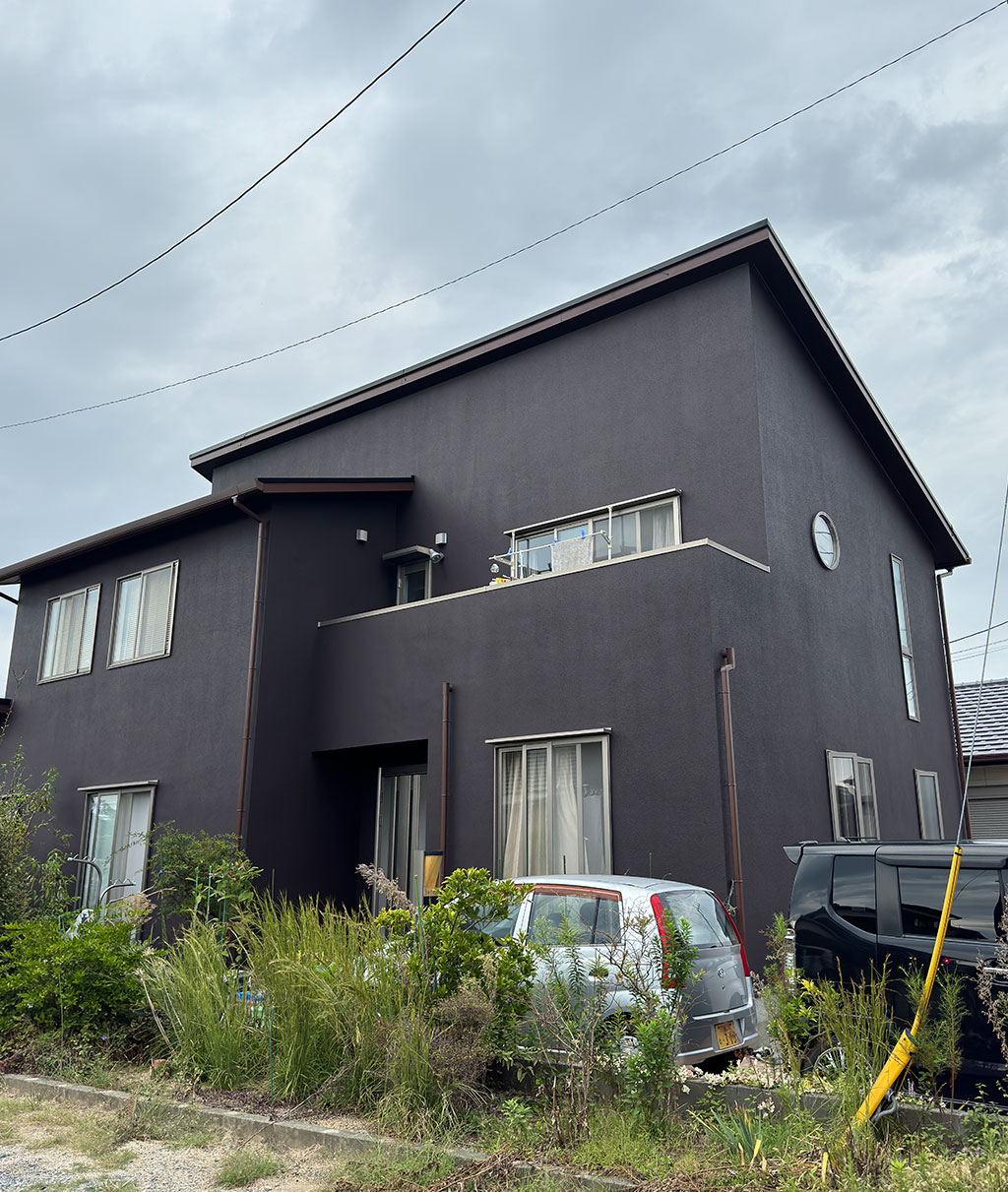 2階建てモルタル